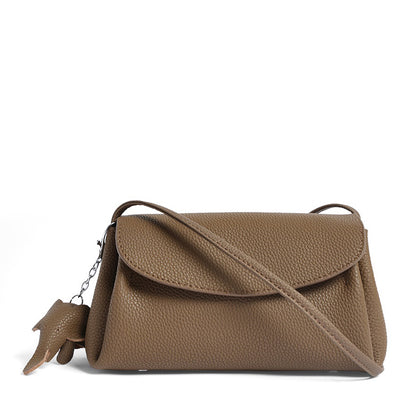 SARRER Leather Crossbody Bag - Brown