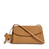 SARRER Leather Crossbody Bag - Tan