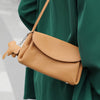 SARRER Leather Crossbody Bag - Tan