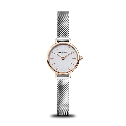 Bering 22mm Classic Polished Rose Gold Ladies Watch (11022-064)