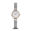 Bering 22mm Classic Polished Rose Gold Ladies Watch (11022-064)