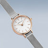 Bering 22mm Classic Polished Rose Gold Ladies Watch (11022-064)