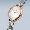 Bering 22mm Classic Polished Rose Gold Ladies Watch (11022-064)