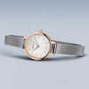 Bering 22mm Classic Polished Rose Gold Ladies Watch (11022-064)