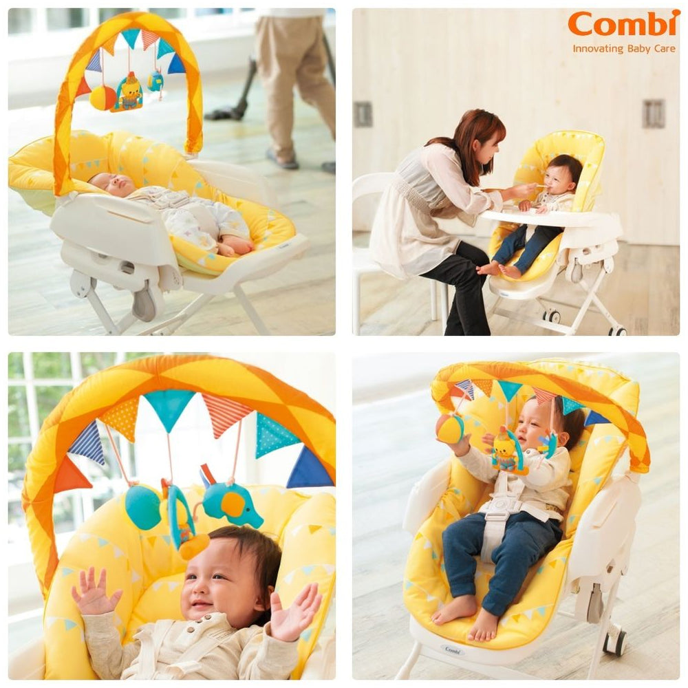 Combi Joy Swing ChairFree White Inner Cushion (116700-YE)