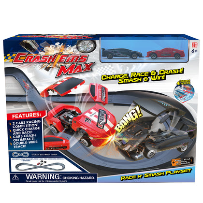 CRASH'EMS MAX Race N' Smash Playset