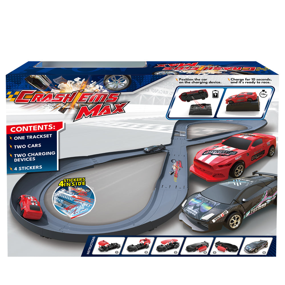 CRASH'EMS MAX Race N' Smash Playset – OG Singapore