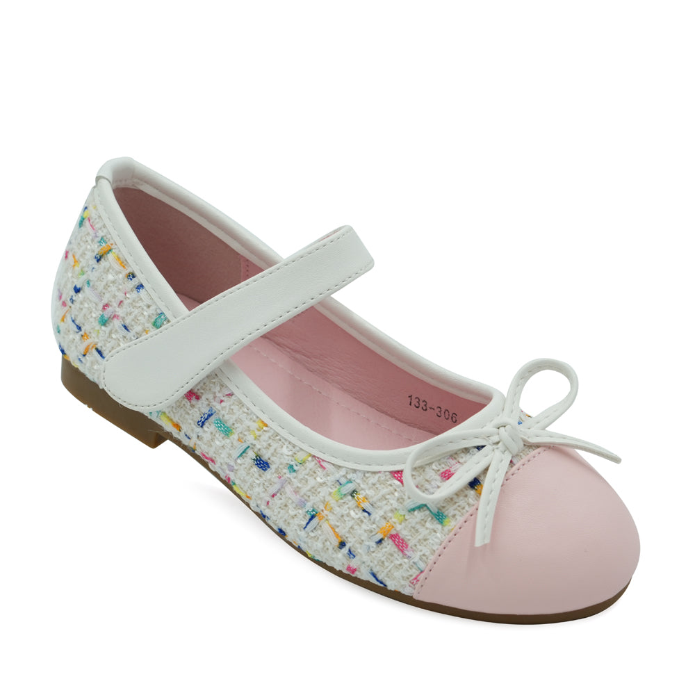 NONO Kids Mary Jane Shoes - Pink (133-306)