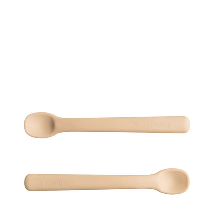 Hegen Infant Spoon Silicone - Taupe