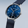 Bering Classic 40mm Ladies Blue Mesh Analog