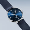 Bering Classic 40mm Ladies Blue Mesh Analog