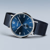 Bering Classic 40mm Ladies Blue Mesh Analog