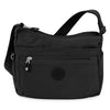 Laselle Lightweight Crossbody Bag - Black