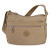 Laselle Lightweight Crossbody Bag - Khaki