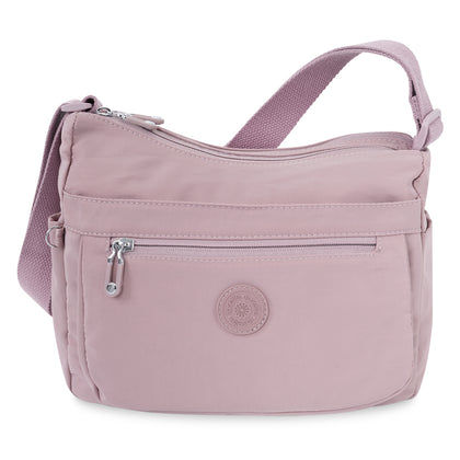 Laselle Lightweight Crossbody Bag - Purple