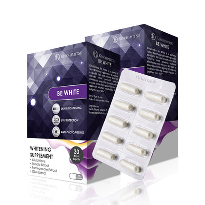 Kinohimitsu Be White 30 Capsules - Bundle of 2