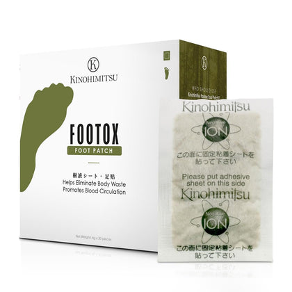 Kinohimitsu Footox (Foot Patch) - 4g x 20 Pieces