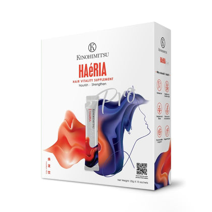 Kinohimitsu HAéRIA Pro (Hair Vitality) - 25g x 15 Sachets
