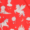 Rodolia All Over Unicorn Print Qipao - Red