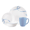 CORELLE 16-pc Dinner Set - Blue Ribbon