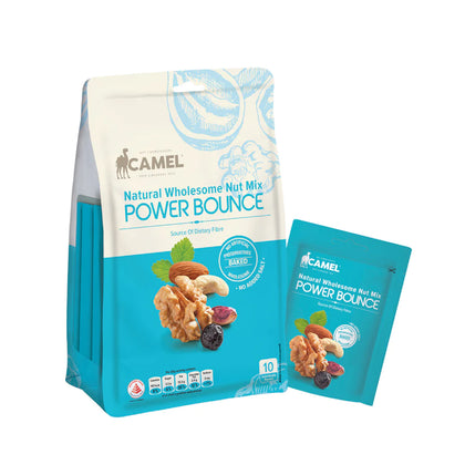 Camel Natural Wholesome Nut Mix 10 packed x 25g - Power Bounce / Power Revive