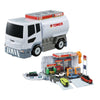 Takara Tomy Tomica Transform! Tank Truck - Gas Station