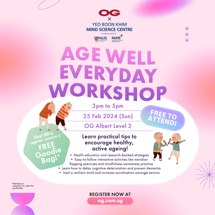 Age Well Everyday Workshop (25 Feb 2024)