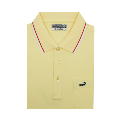 Crocodile Short Sleeved Polo - Col 01