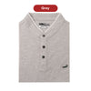 [Mix & Match Any 2] Crocodile Short-Sleeved Mandarin Collar Polo