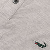 [Mix & Match Any 2] Crocodile Short-Sleeved Mandarin Collar Polo