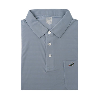 Crocodile Short-Sleeved Polo - Col-2