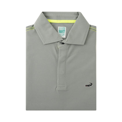 Crocodile Short-Sleeved Polo - Col-05