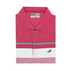 Crocodile Short-Sleeved Polo (Red)