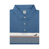 Crocodile Short-Sleeved Shirt - Blue