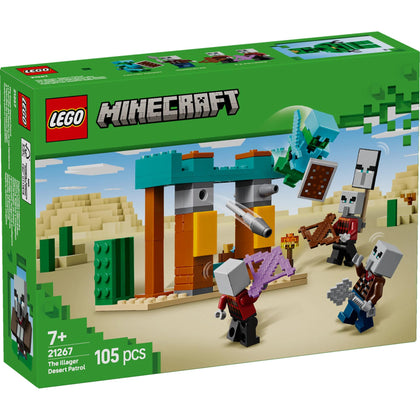 LEGO Minecraft: The Illager Desert Patrol (21267)