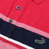 Crocodile Short-Sleeved Polo (Red)