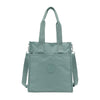 LASELLE Lightweight Nylon Tote Bag - Light Blue