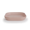 mushie Square Dinnerware Plates Set of 2 - Blush