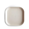 mushie Square Dinnerware Plates Set of 2 - Ivory