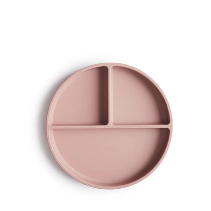 mushie Silicone Suction Plate - Blush