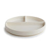 mushie Silicone Suction Plate - Ivory