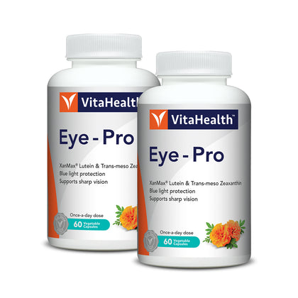 VitaHealth Eye-Pro 2 x 60 Vegetable Capsules - Bundle of 2