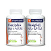 VitaHealth Flexiplex HA+MSM 60 Vegetable Capsules (Twin Pack)