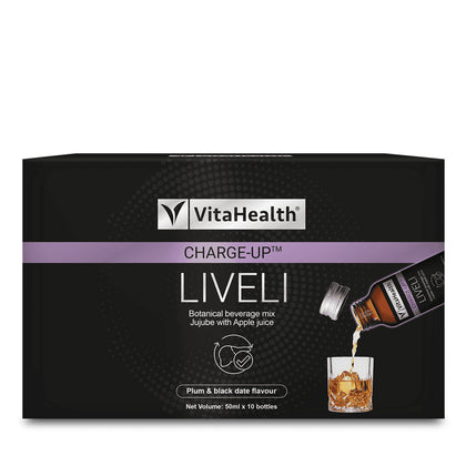 VitaHealth Charge-Up Liveli 10 Bottles