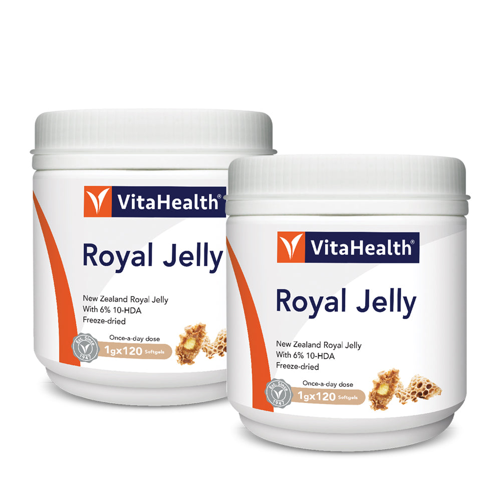 VitaHealth Royal Jelly 1g x 120 Softgels - Bundle of 2