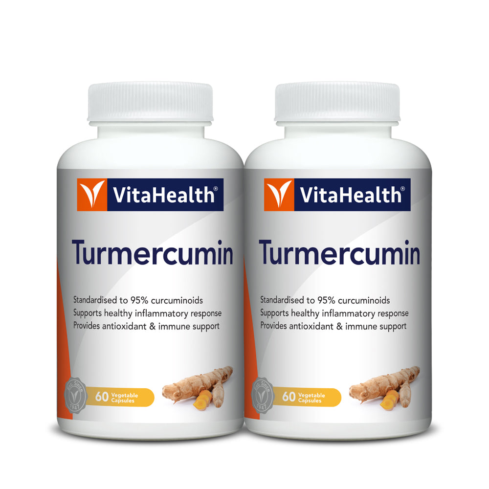 VitaHealth Turmercumin 60 Vegetable Capsules - Bundle of 2