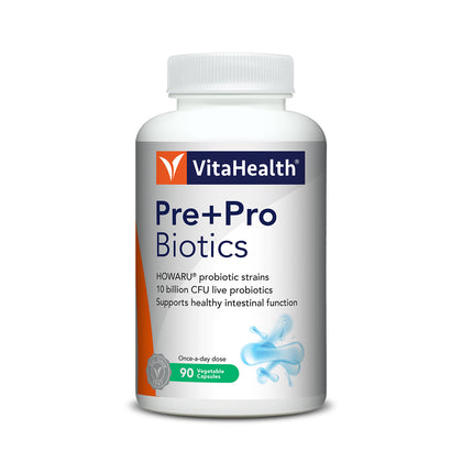 VitaHealth Pre + Pro Biotics 90 Vegetable Capsules