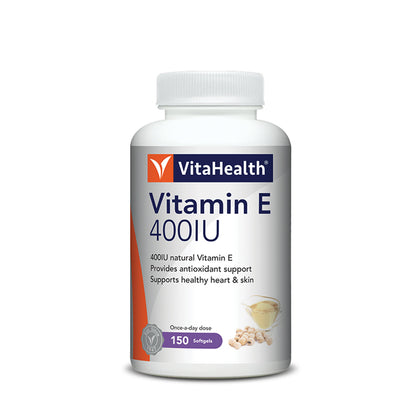 VitaHealth Vitamin E 400IU (150 Softgels)
