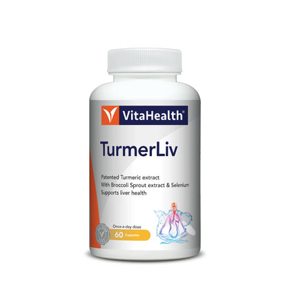 VitaHealth Turmerliv 60 Vegetable Capsules