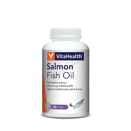 VitaHealth Salmon Fish Oil (60 Softgels)